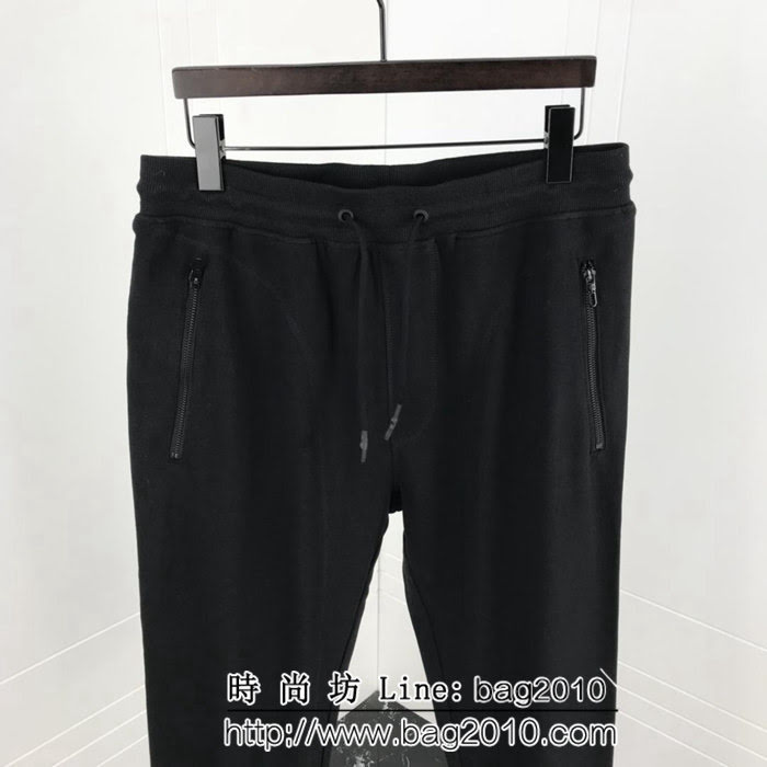 Y-3山本耀司 19FW早春 刺繡簽名 秋冬新款 男款衛褲 ydi2109